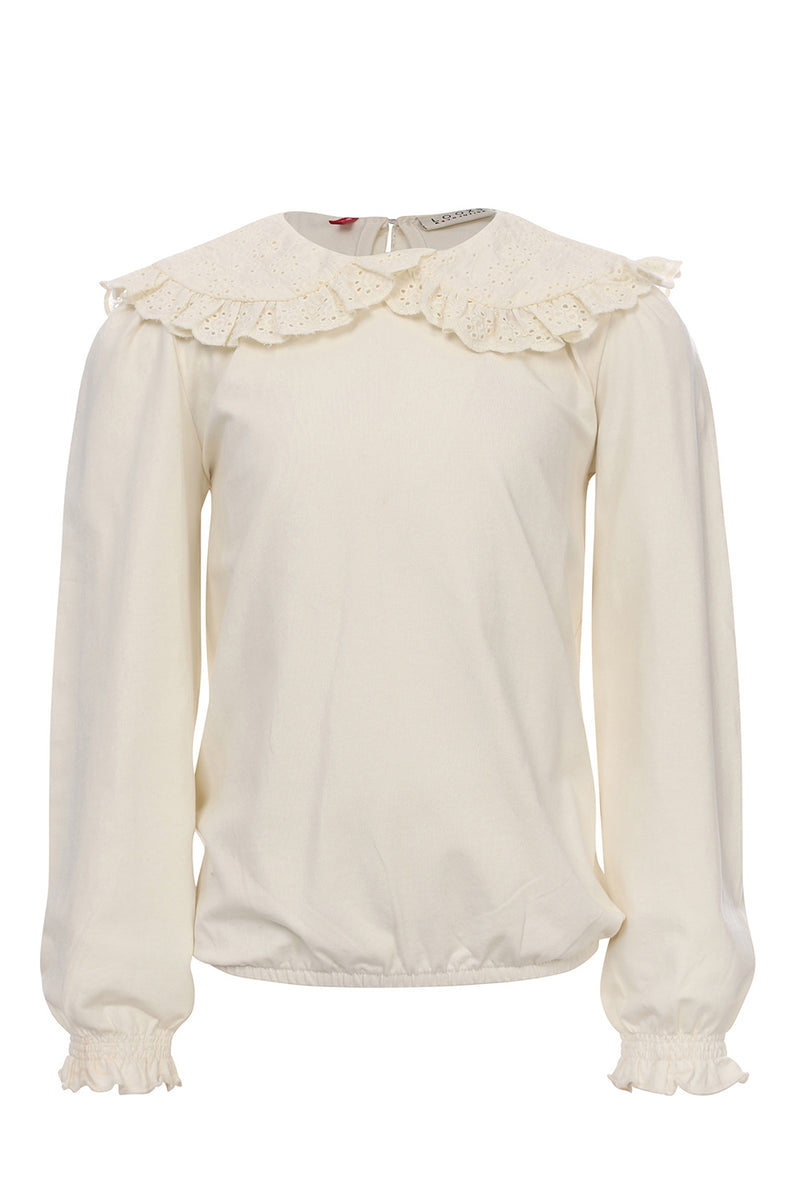 LOOXS Little Lace Collar Tee