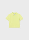 Mayoral Basic s/s polo Lime