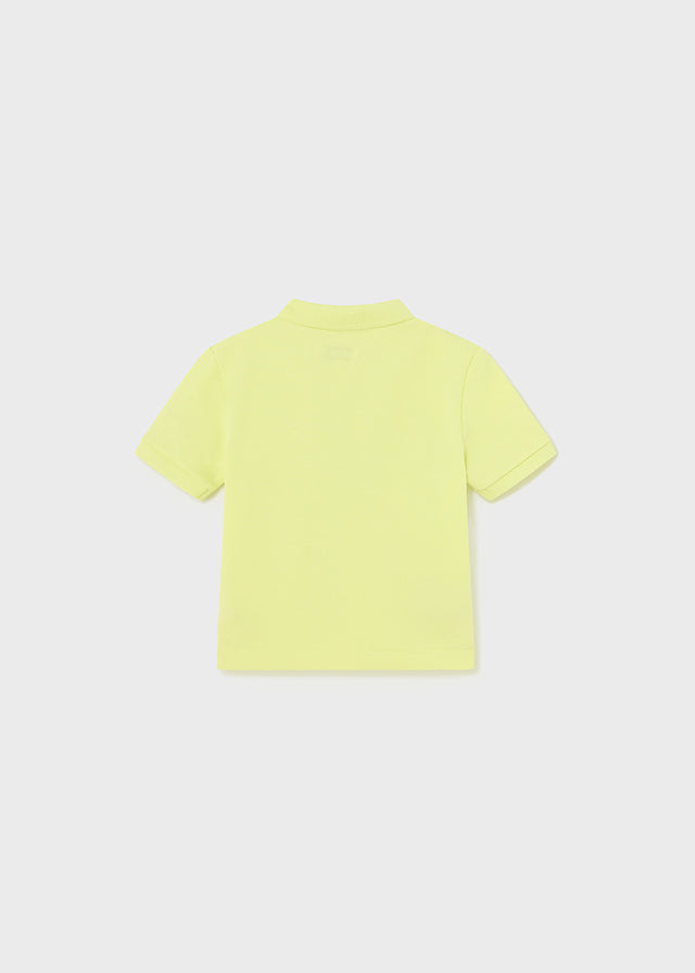 Mayoral Basic s/s polo Lime