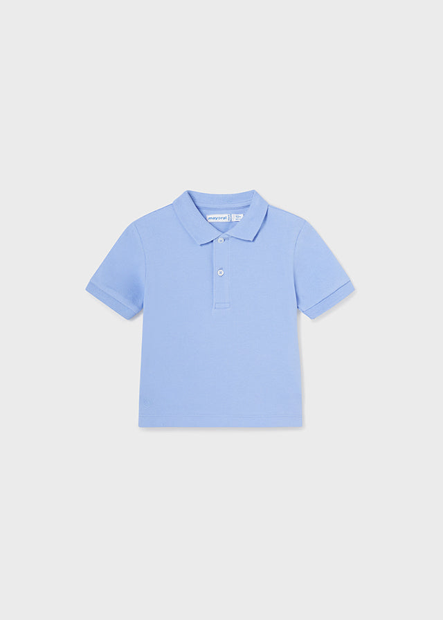 Mayoral Basic s/s polo Ocean