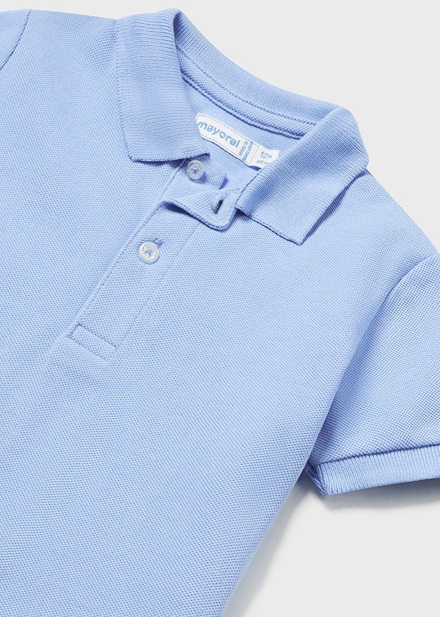 Mayoral Basic s/s polo Ocean