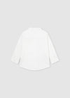 Mayoral Basic linen l/s shirt White
