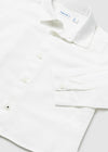 Mayoral Basic linen l/s shirt White