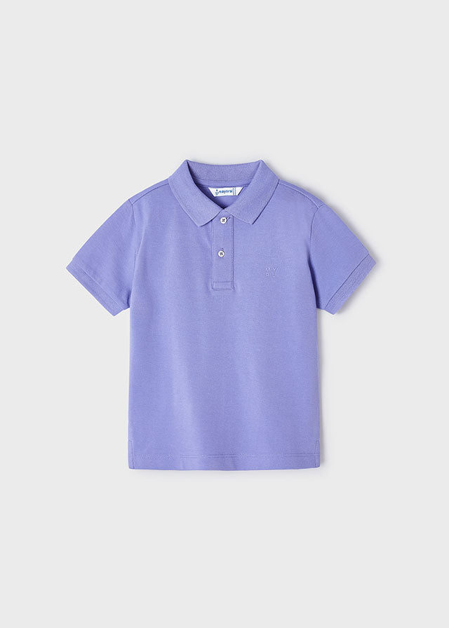 Mayoral Basic s/s polo Lilac