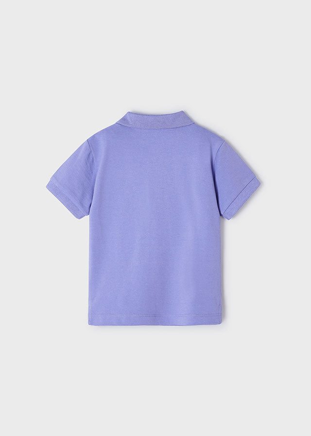 Mayoral Basic s/s polo Lilac