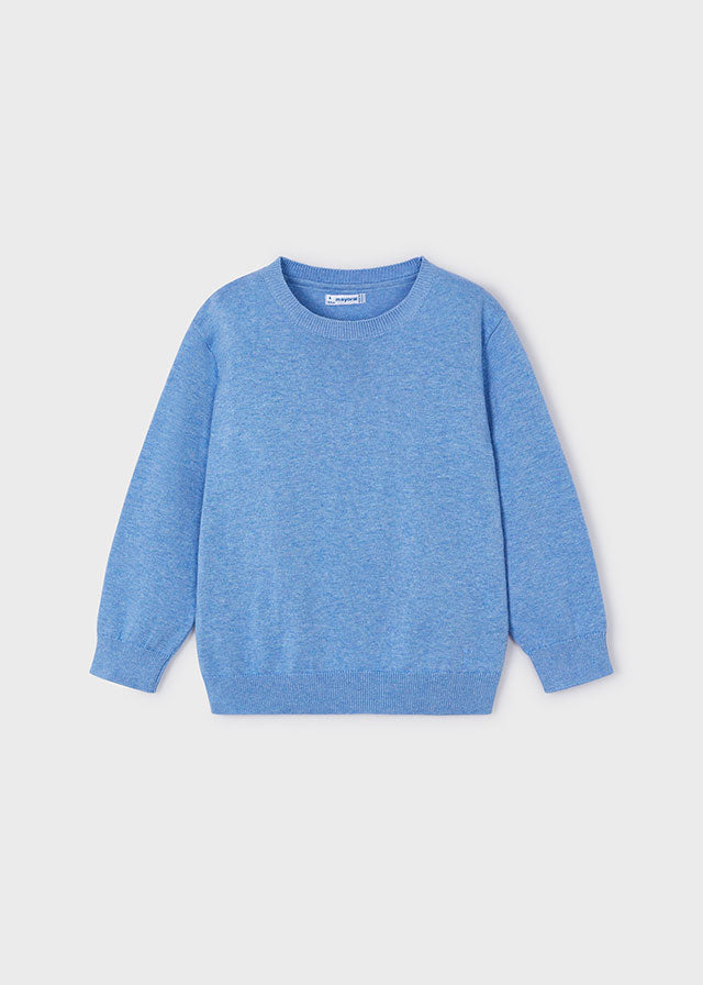 Mayoral Basic crew neck jumper H. Ocean