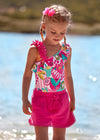 Mayoral Chenille shorts Fuchsia