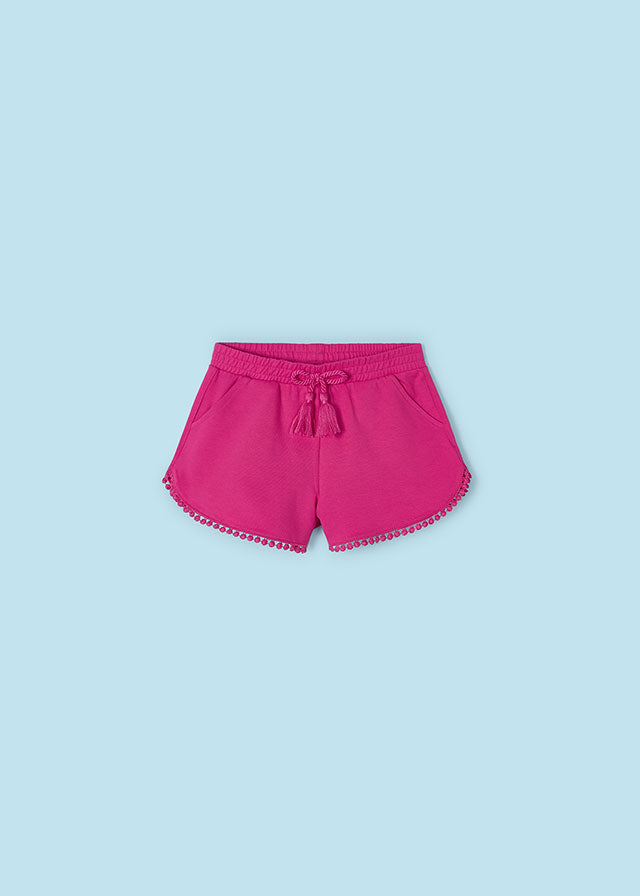 Mayoral Chenille shorts Fuchsia