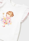 Mayoral S/s t-shirt White-dali