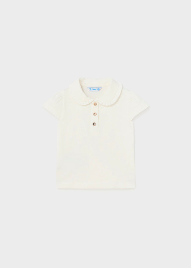 Mayoral S/s polo Natural