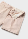 Mayoral Linen dressy shorts Coconut
