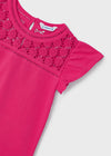 Mayoral S/s t-shirt Fuchsia