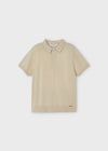 Mayoral S/s polo Raffia