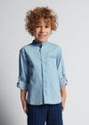Mayoral S/s buttondown shirt Light