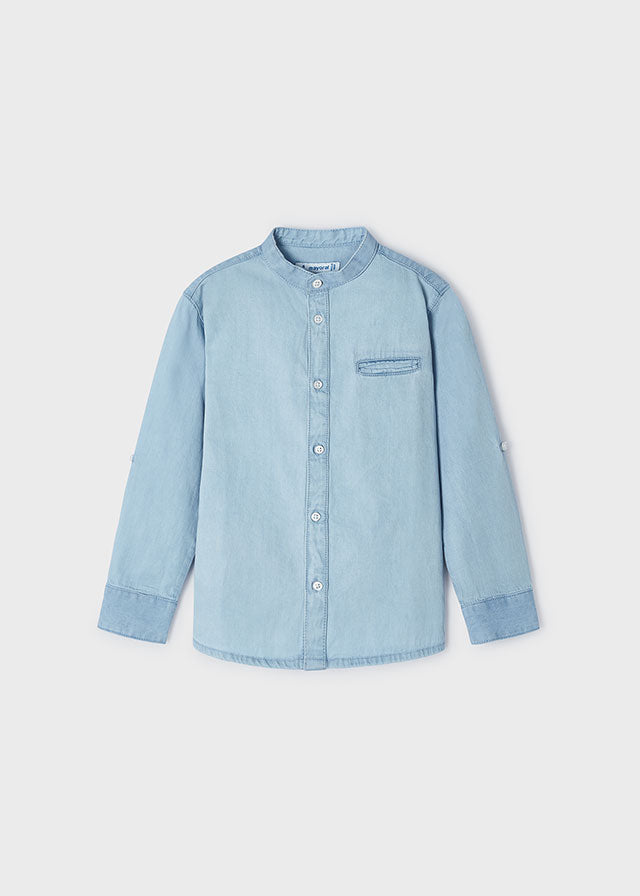 Mayoral S/s buttondown shirt Light