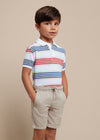 Mayoral Linen shorts Semolina
