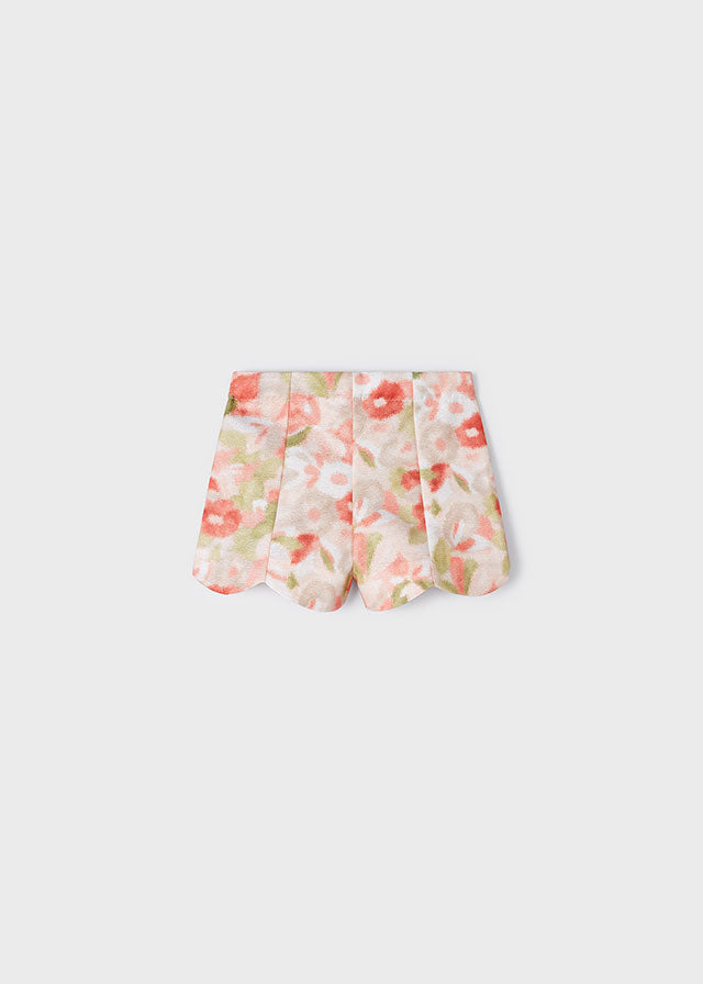 Mayoral Patterned short pant Nude