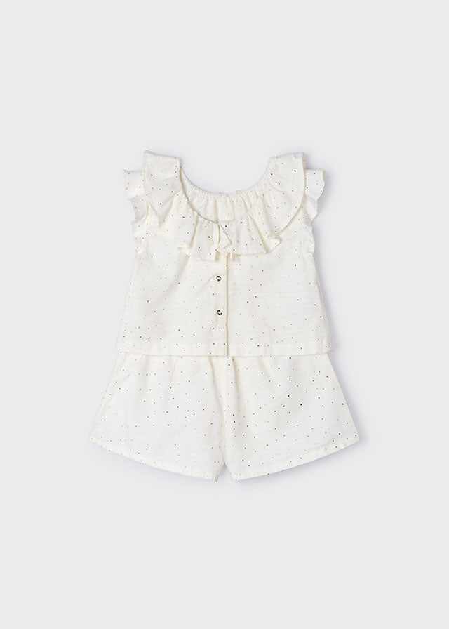 Mayoral Shorts set Natural