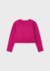 Mayoral Knit cardigan Fuchsia