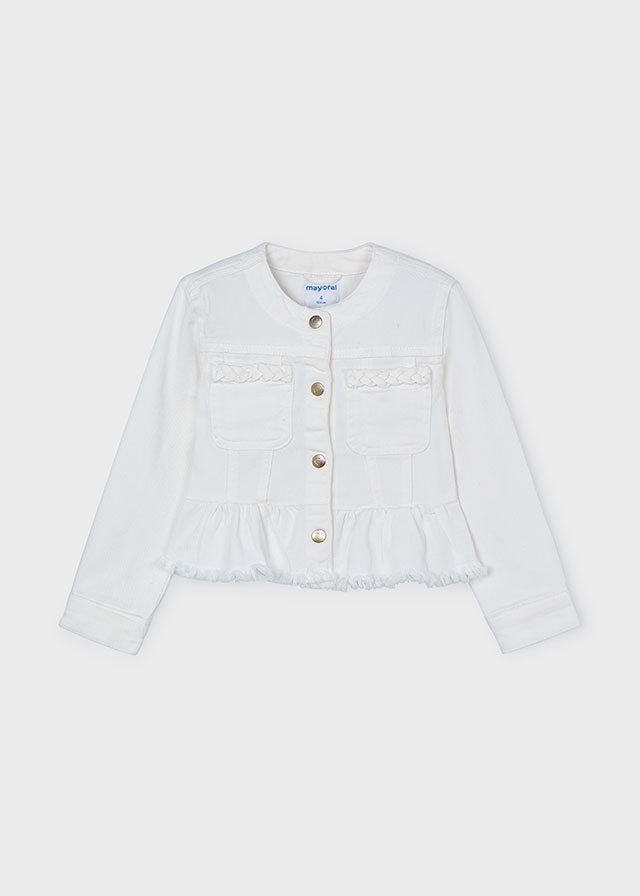 Mayoral Twill jacket Natural