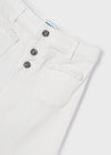 Mayoral Twill trousers Natural