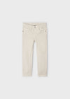 Mayoral Twill skinny fit pants Hummus