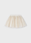 Mayoral Tul skirt Almond