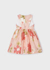 Mayoral Printed dress Nude