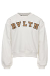 Meisjes Sweater van LOOXS 10sixteen in de kleur Soft white in maat 176.