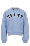 Meisjes Sweater van LOOXS 10sixteen in de kleur Light blue in maat 176.