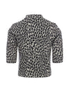 Meisjes Jacquard Top van LOOXS 10sixteen in de kleur antra spots in maat 176.