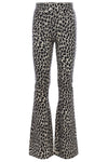 Meisjes Jacquard Flare Pants van  in de kleur antra spots in maat 170-176.
