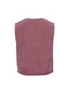 Meisjes Embroidered Gilet van LOOXS Little in de kleur Mauve Blush in maat 128-134.