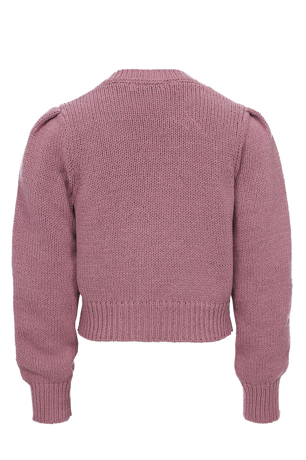 Meisjes Knitted Pullover van LOOXS Little in de kleur Mauve Blush in maat 128.