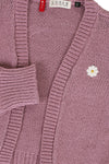 Meisjes Knitted Pullover van LOOXS Little in de kleur Mauve Blush in maat 128.
