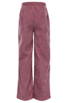 Meisjes Corduroy Wideleg Pants van LOOXS Little in de kleur Mauve Blush in maat 128.