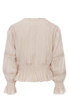 Meisjes Blouse Top van LOOXS 10sixteen in de kleur Bisquit in maat 176.