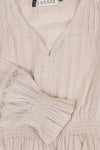 Meisjes Blouse Top van LOOXS 10sixteen in de kleur Bisquit in maat 176.