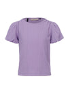 Meisjes Cinkle Top van LOOXS 10sixteen in de kleur Pale purple in maat 176.