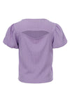 Meisjes Cinkle Top van LOOXS 10sixteen in de kleur Pale purple in maat 176.