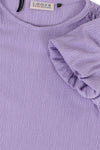 Meisjes Cinkle Top van LOOXS 10sixteen in de kleur Pale purple in maat 176.