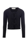 Meisjes Cardigan van LOOXS 10sixteen in de kleur Black in maat 176.