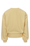 Meisjes Sweater van LOOXS 10sixteen in de kleur Soft yellow in maat 176.