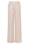 Meisjes Pantalon van LOOXS 10sixteen in de kleur Creamy in maat 170-176.
