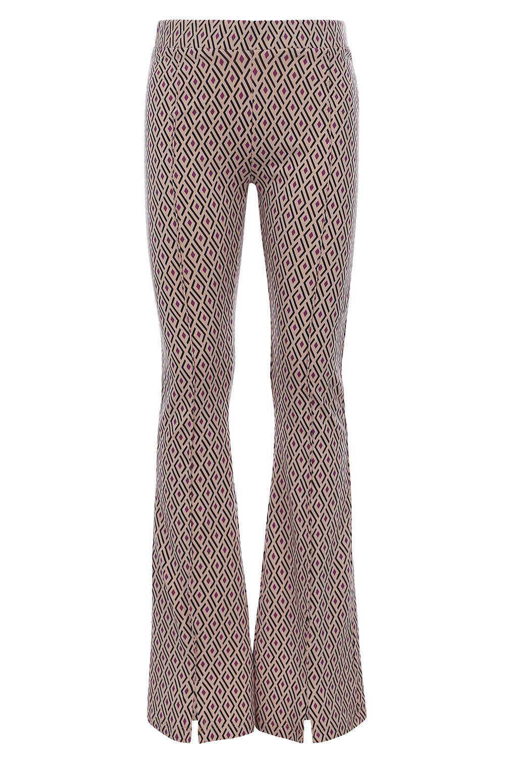 LOOXS 10sixteen Printed  Flare Pants