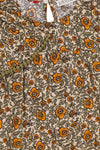 Meisjes Floral Blouse van LOOXS Little in de kleur Orange Floral in maat 128.