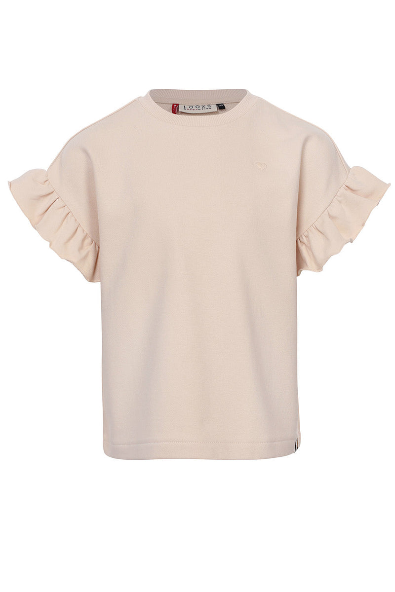 Meisjes Sleeveless Sweater van LOOXS Little in de kleur Crystal gray in maat 128.