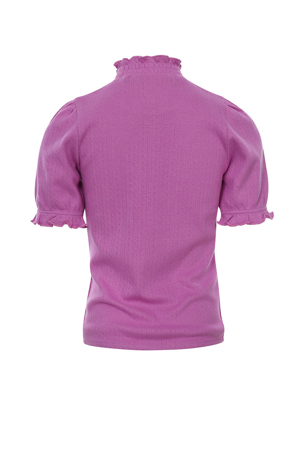 Meisjes T-Shirt van LOOXS Little in de kleur Purple Fuchsia in maat 128.
