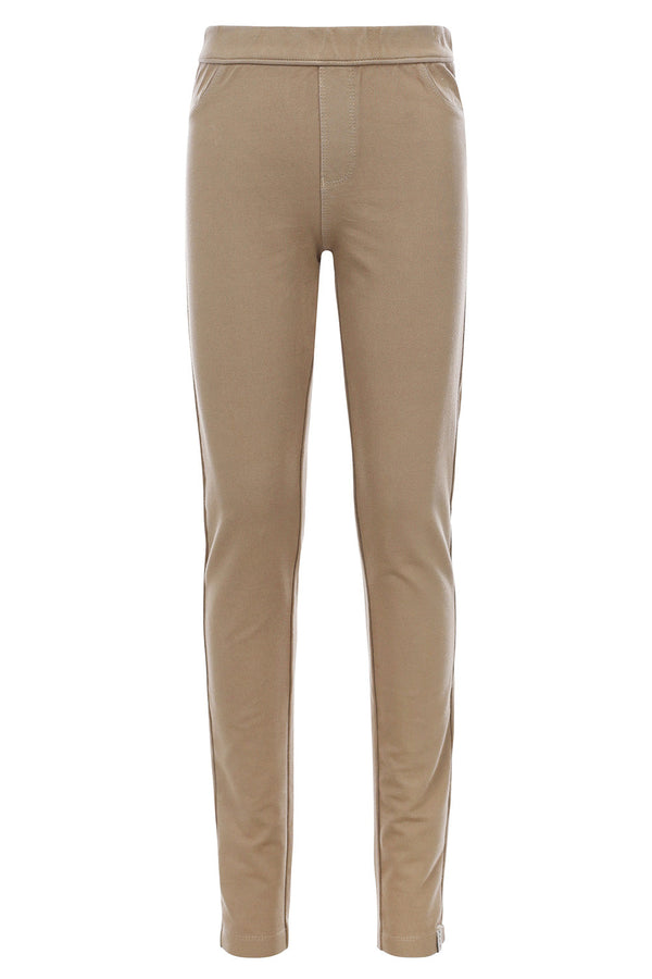 Meisjes Tregging van LOOXS Little in de kleur Sage in maat 128.