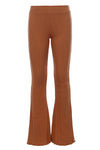 Meisjes Flare Rib Pants van LOOXS Little in de kleur Caramel in maat 128.
